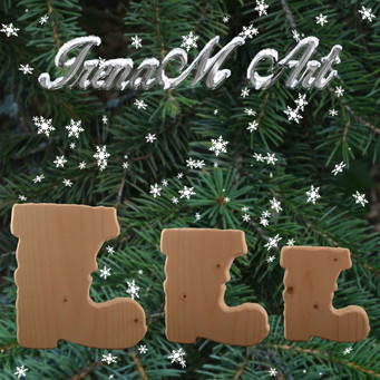 Ръчно изработени изделия от дърво Коледа и Нова година  Ръчно изработен Сувенир Ботуш